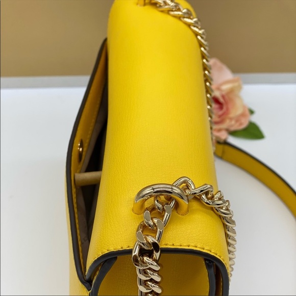 MICHAEL KORS MOTT LARGE CHAIN SHOULDER CROSSBODY - Picture 7 of 16